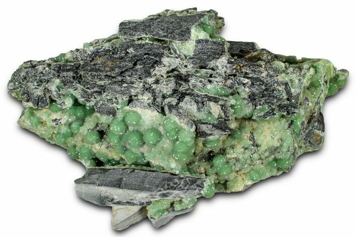 Sparkly Botryoidal Green Wavellite Formation - Arkansas #354608